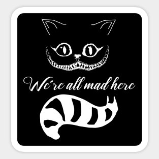 Cheshire cat Sticker